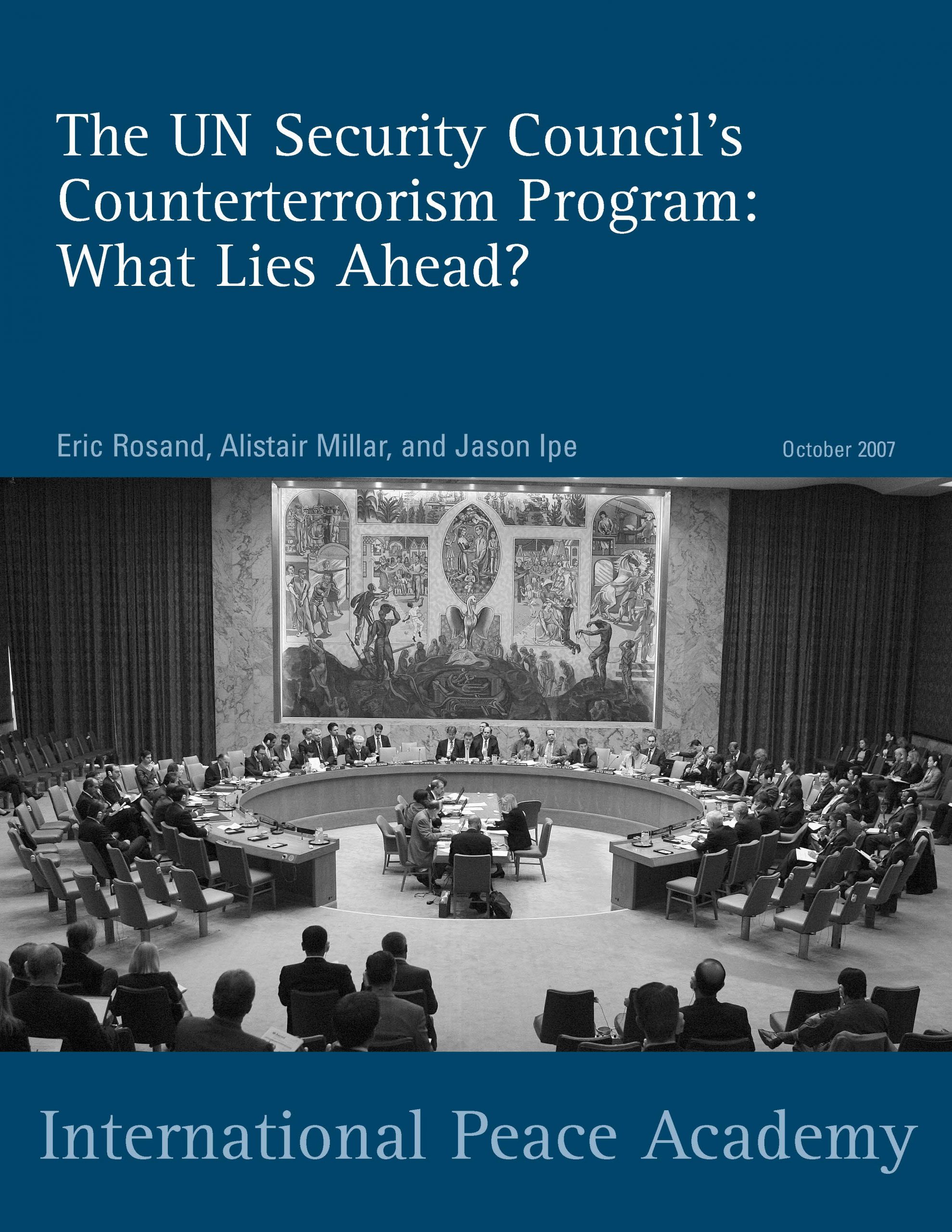The UN Security Council’s Counterterrorism Program: What Lies Ahead?